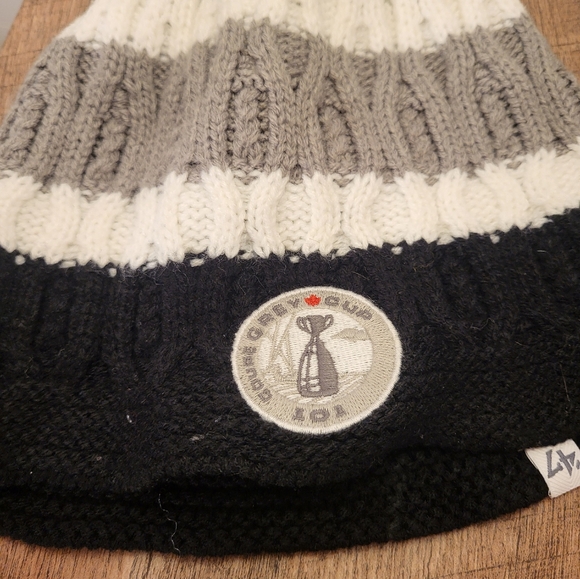 Kids 101 grey cup wool toque - Picture 5 of 5